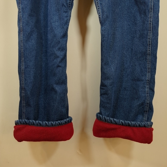 Berne Ladies fleece lined regular jeans, cut 37003 , size 18 - Picture 6 of 11